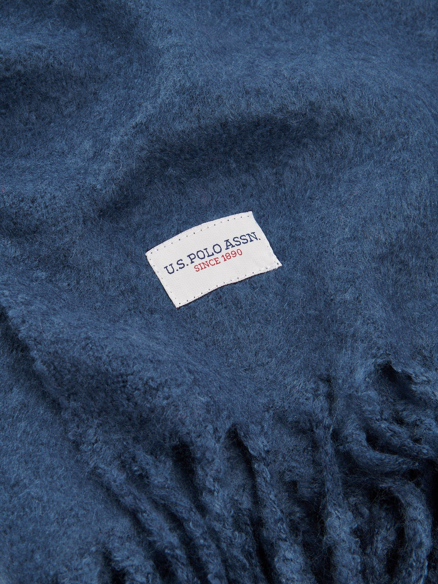 Premium Super Soft Hanging Throw Navy Iris