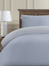 Pure Cotton Chambray Duvet Set True Navy