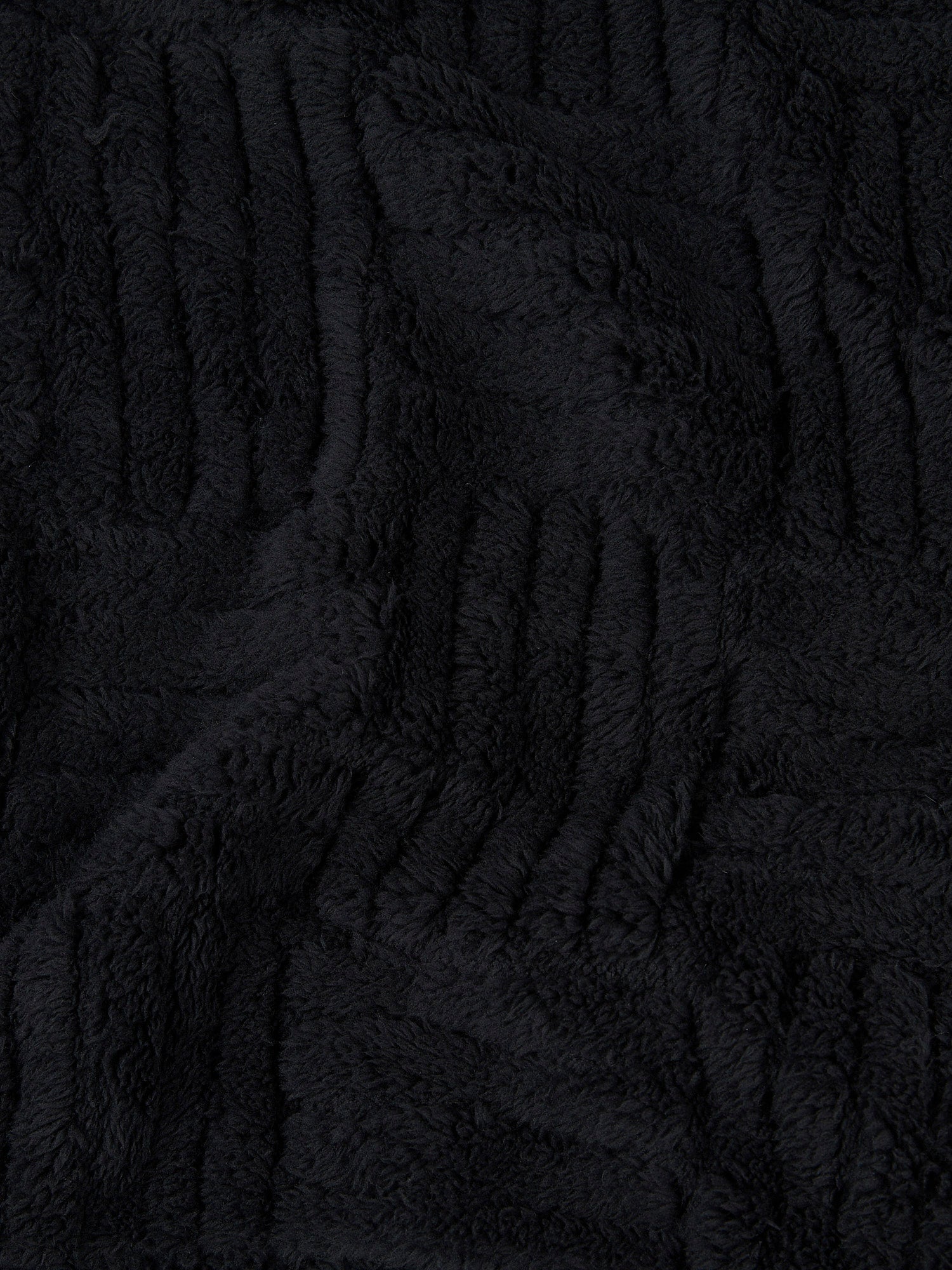 Premium Terrazzo Jacquard Throw & Cushion Set in Jet Black