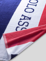 Super Soft Cotton Beach Towel in Navy Iris