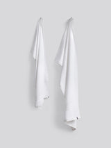 Pure Cotton Zero Twist Towel Bright White