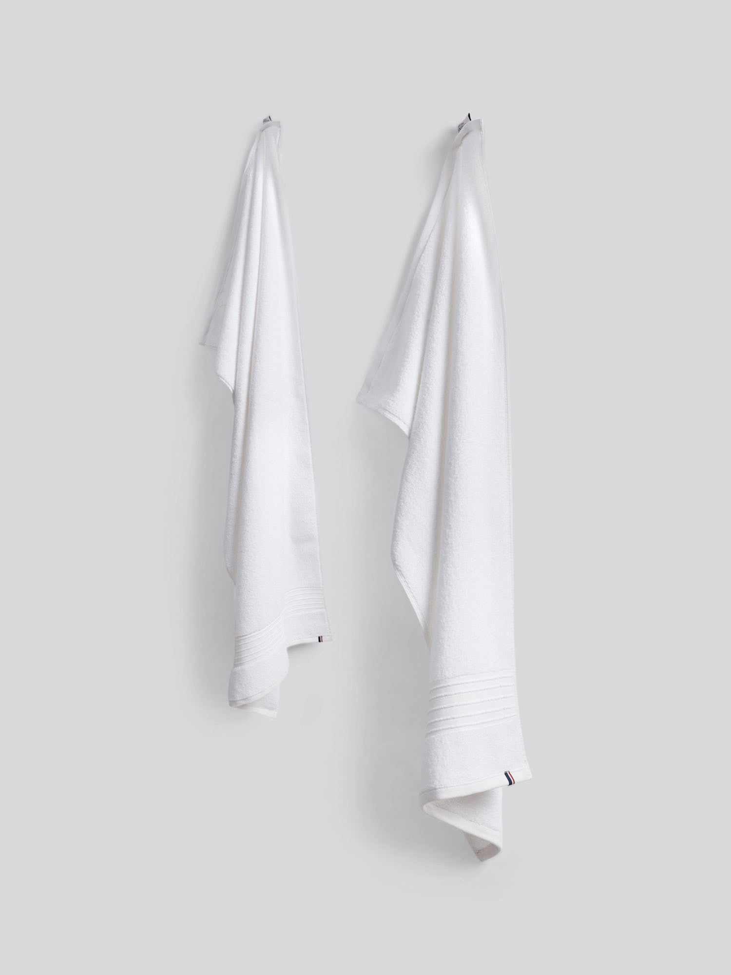 Pure Cotton Zero Twist Towel Bright White