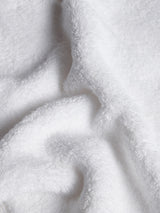 Pure Cotton Zero Twist Towel Bright White