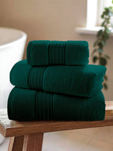 Pure Cotton Zero Twist Towel Shaded Spruce