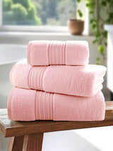 Pure Cotton Zero Twist Towel Lotus