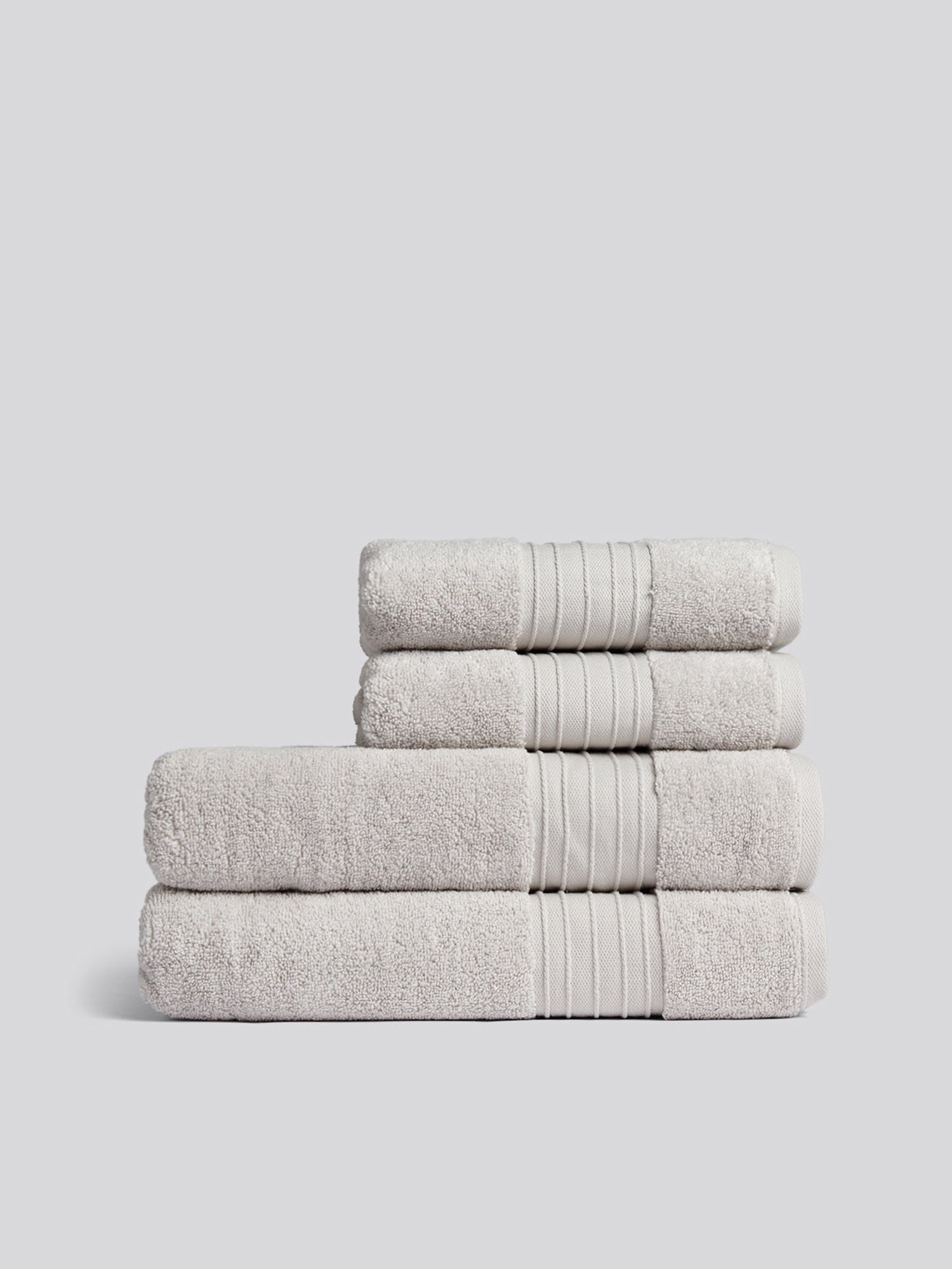 Pure Cotton Zero Twist Towel Vapor Blue