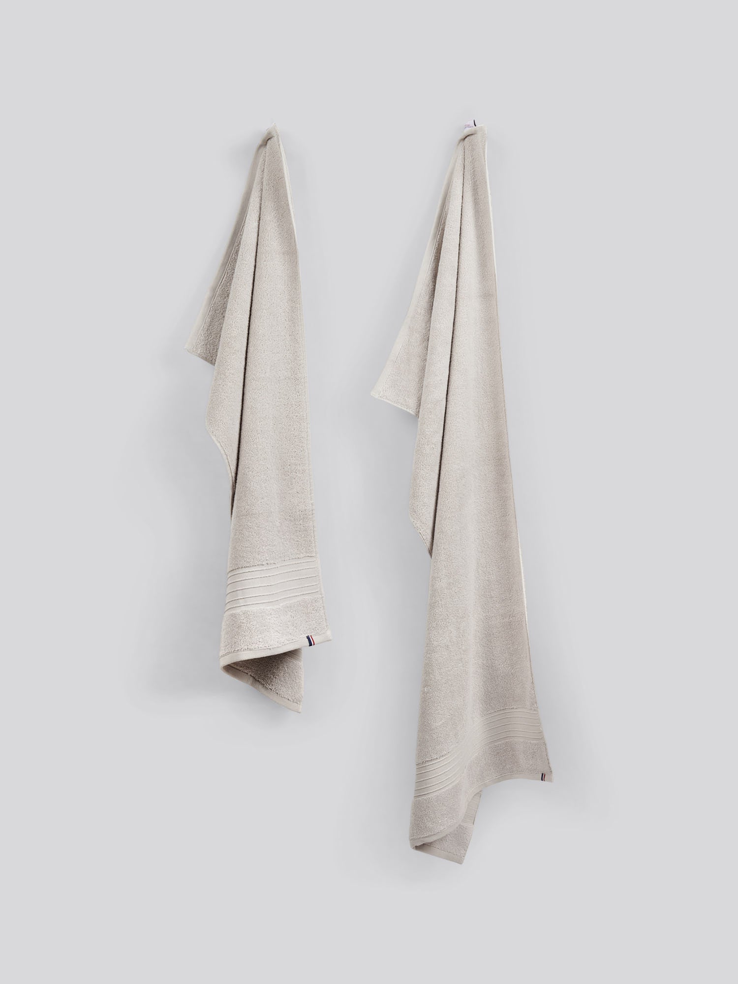 Pure Cotton Zero Twist Towel Vapor Blue
