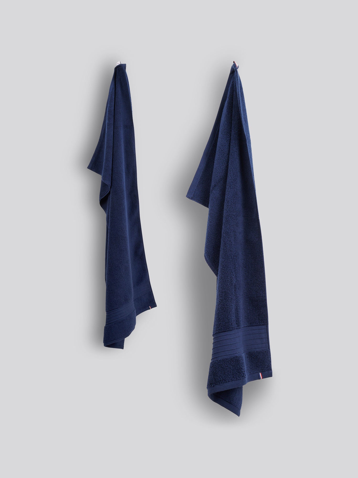 Pure Cotton Zero Twist Towel Navy Iris