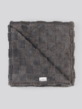 Premium Plush Jacquard Throw in Tornado