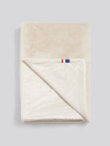 Premium Fur-Style Throw Silver Birch