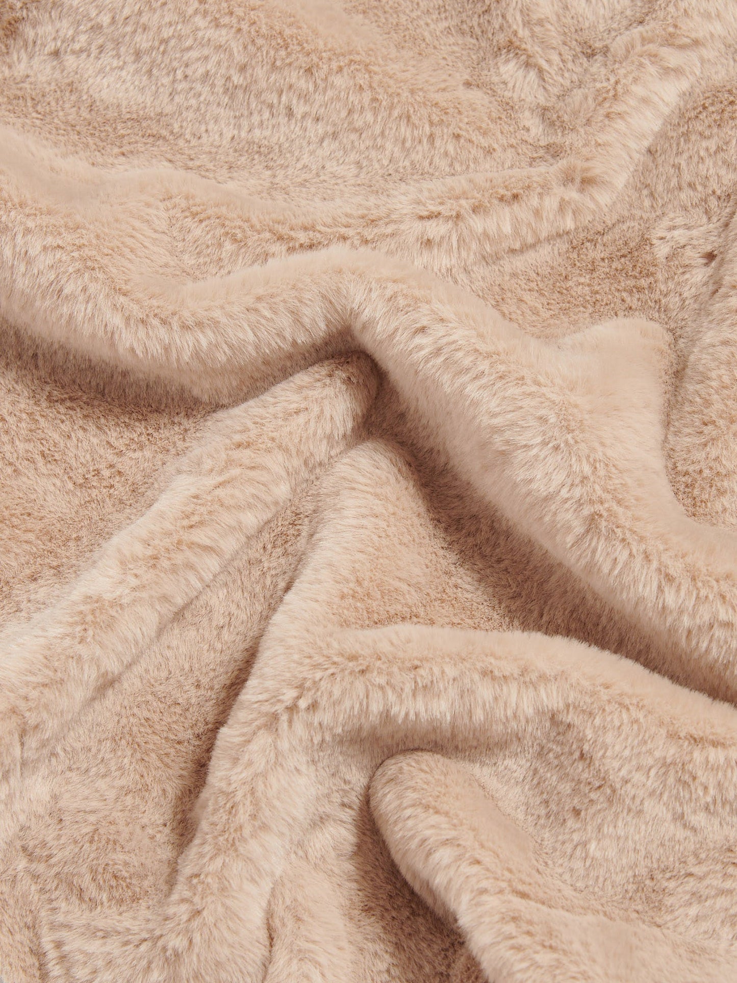 Premium Fleece Throw Camel