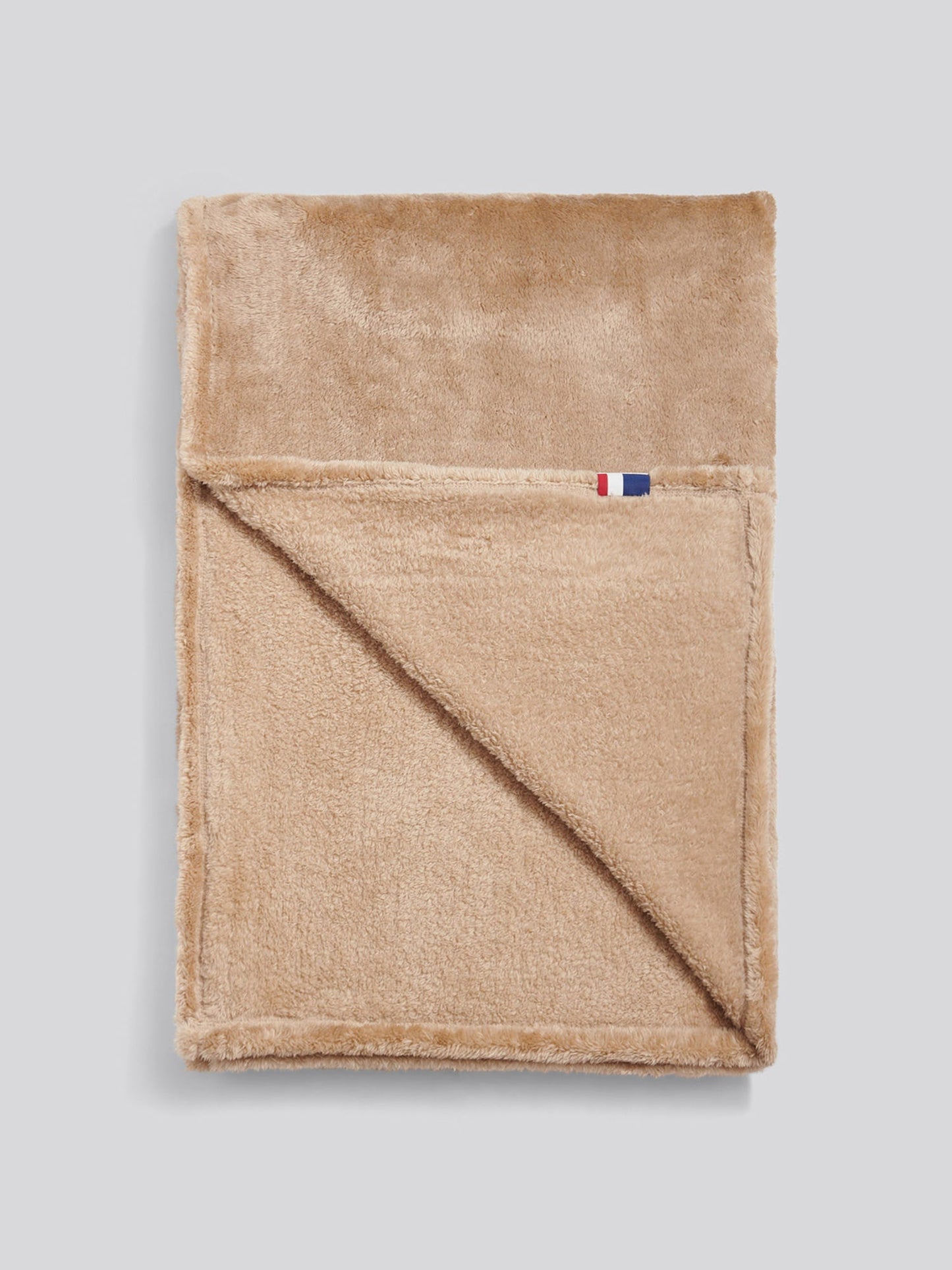 Premium Fleece Throw Camel