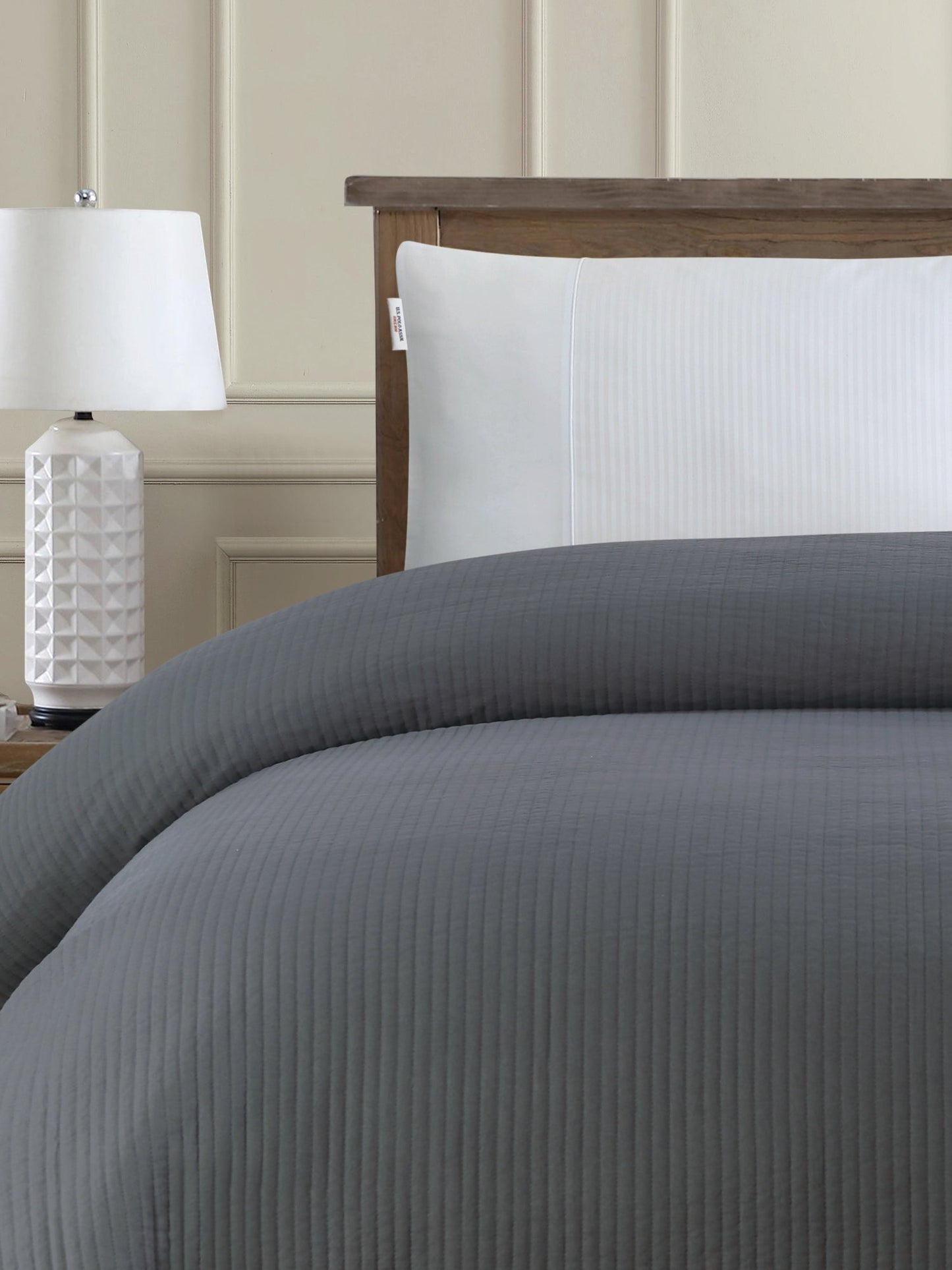 Channel Row Quilted Bedspread Tornado