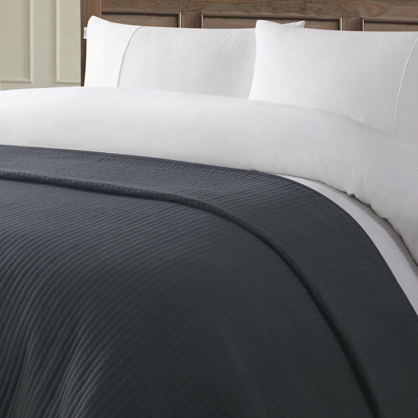 Channel Row Quilted Bedspread Tornado