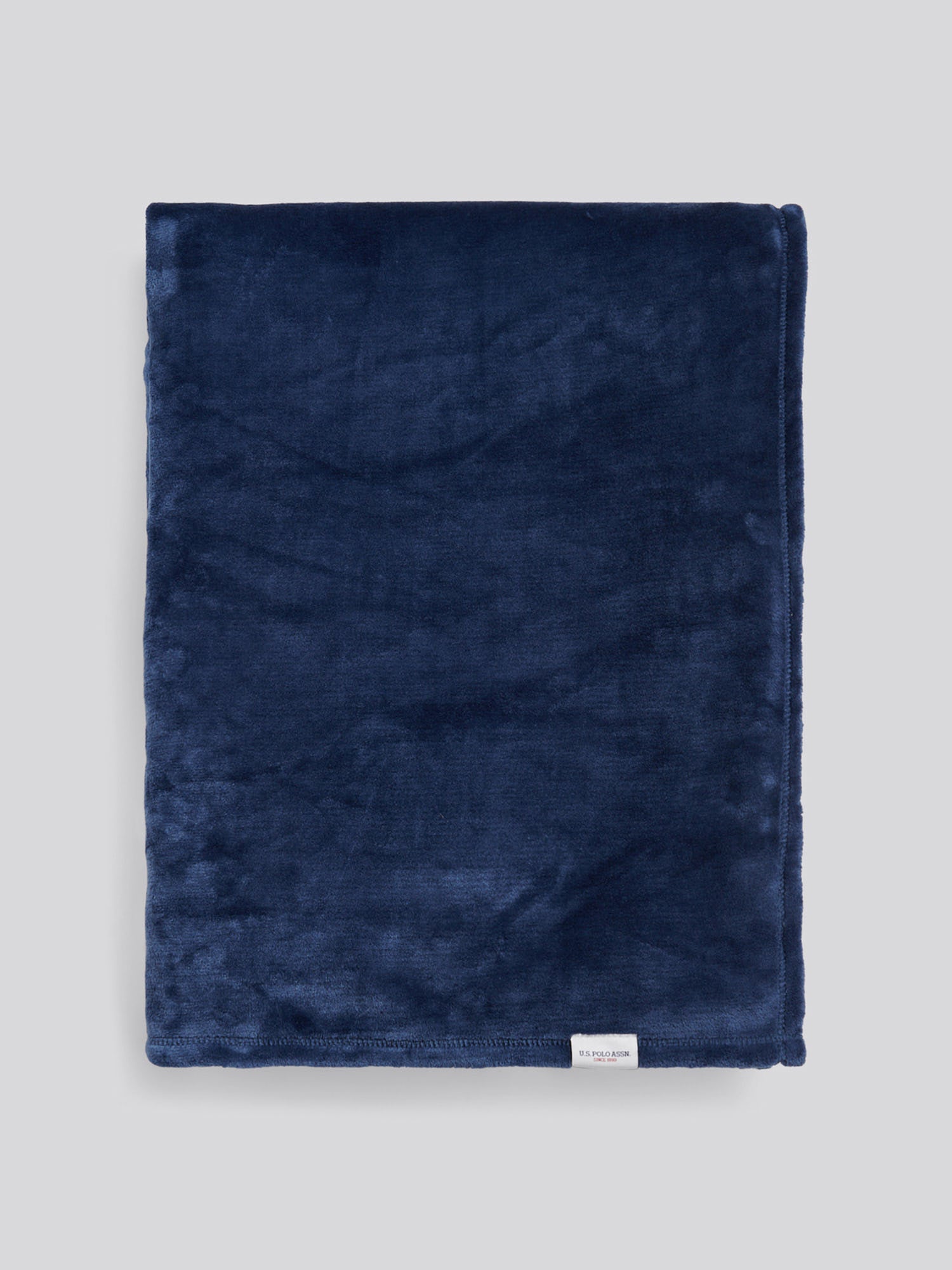 Premium Plush Fleece Throw Ensign Blue