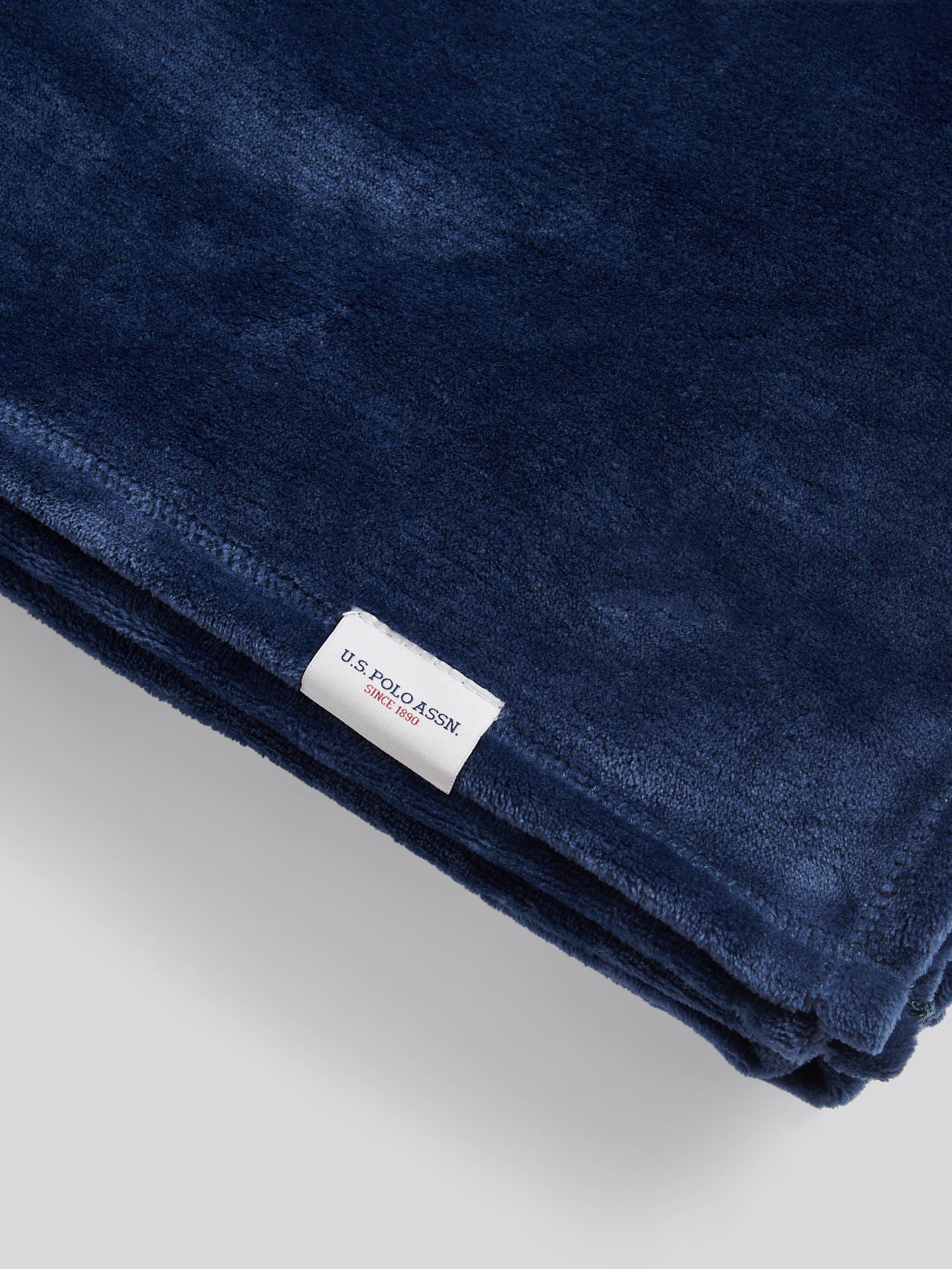 Premium Plush Fleece Throw Ensign Blue