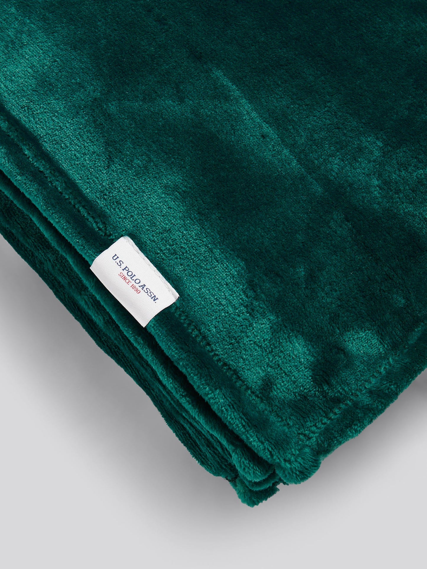 Premium Plush Fleece Throw Teal Green
