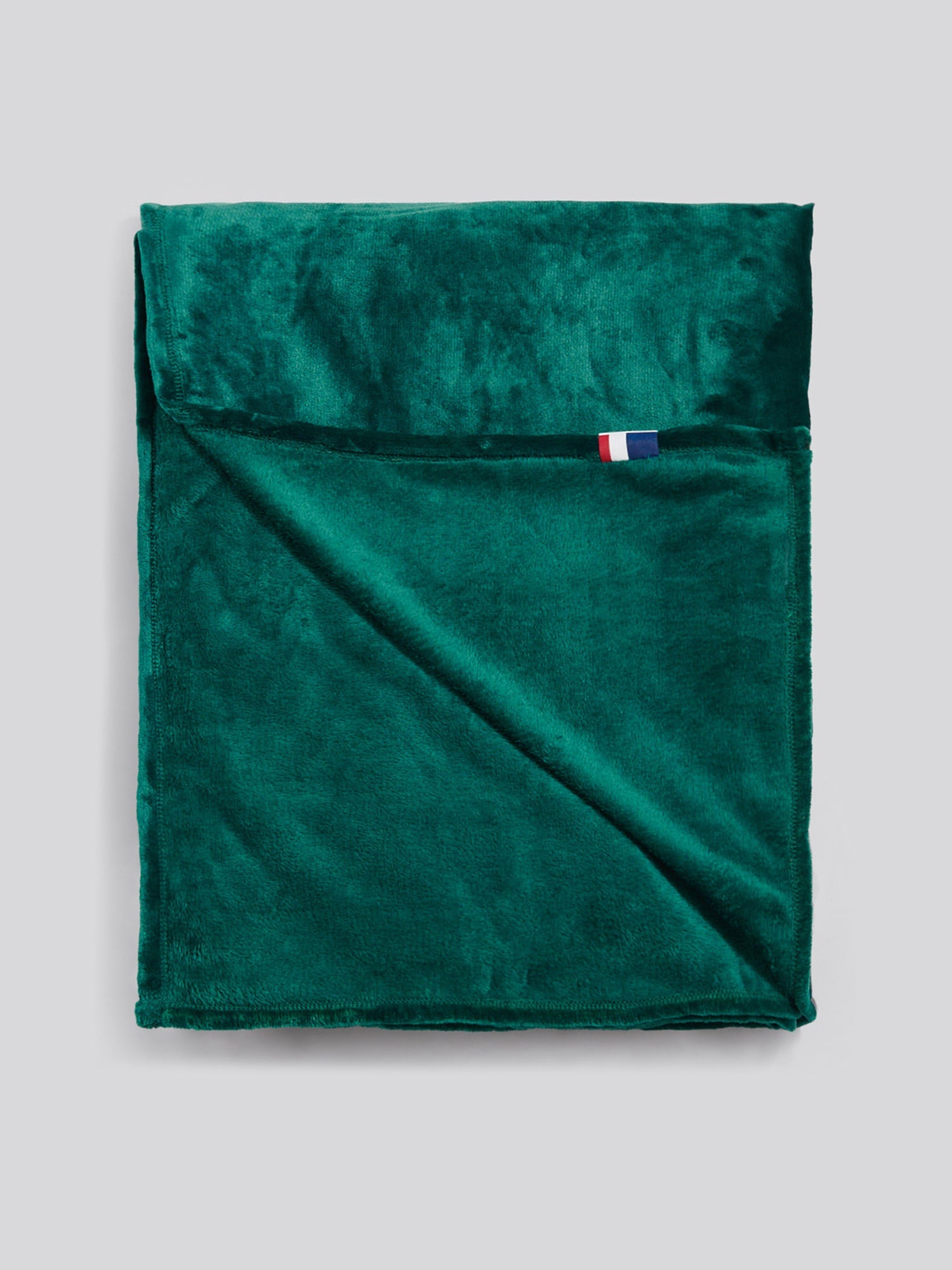 Premium Plush Fleece Throw Teal Green