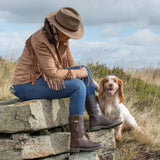 Hudson Mid Boots - Chocolate