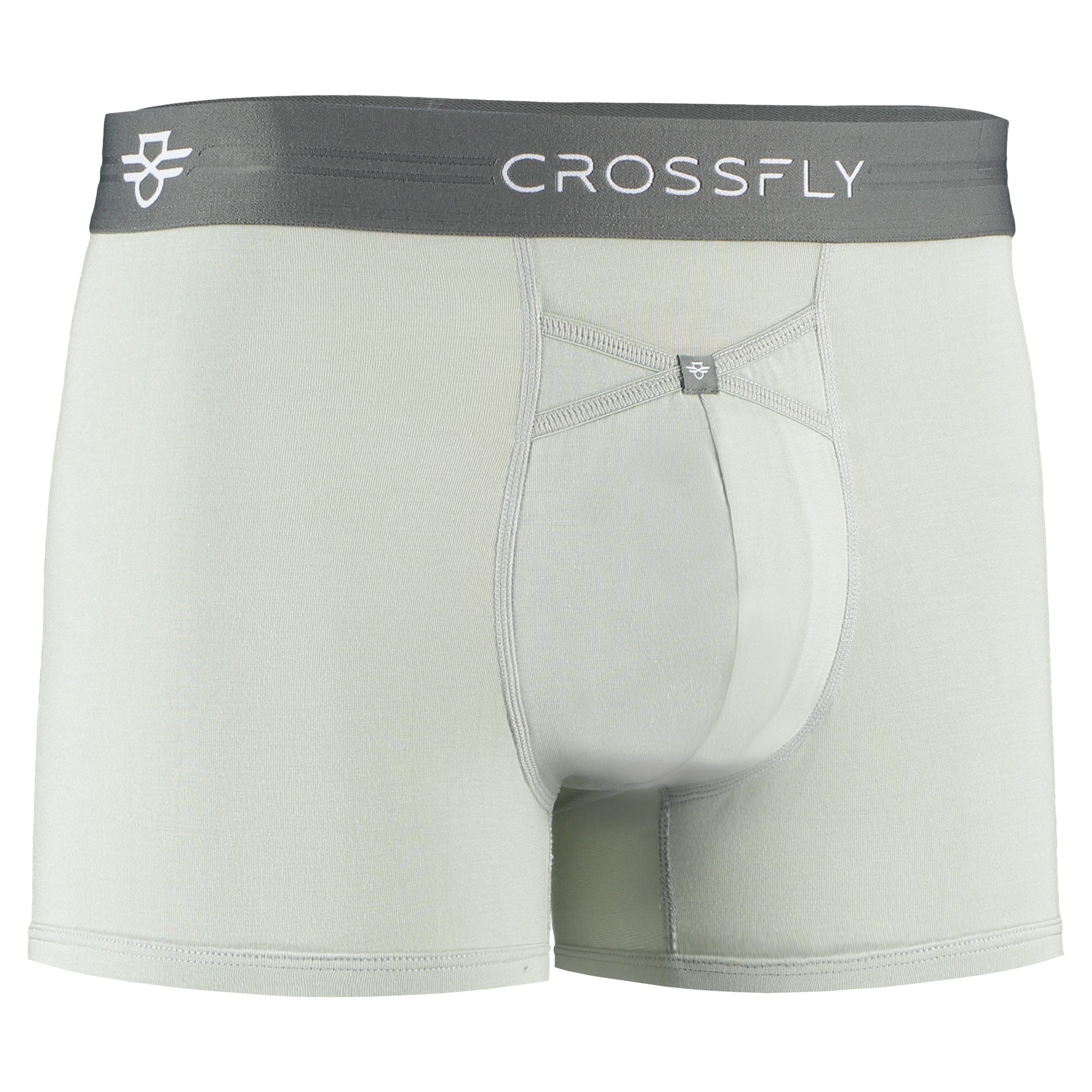 IKON X Men's 3" Trunks - Silver/Charcoal
