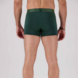 3-pack: IKON Men's 3" Trunks - Green Marle