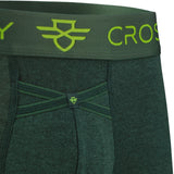 3-pack: IKON Men's 3" Trunks - Green Marle