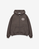 Bénir Club Basics Zip Hoodie - Storm