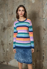 Original Vintage 1990's Clements Ribeiro 100% Lambswool Jumper UK 8 - 12