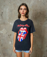 Original Vintage Rolling Stones Band T - Shirt UK  8 -12