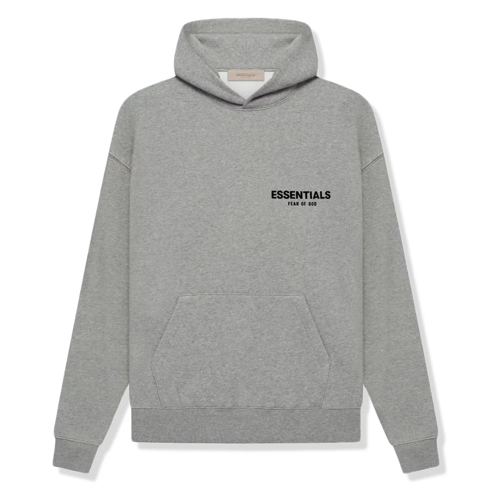 Fear of God Essentials Hoodie ‘Dark Oatmeal’ (SS22)