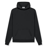 Fear of God Essentials Reverse Logo Black Pullover Hoodie (SS21)