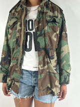 Original Vintage US Army M65 Camouflage Jacket UK 8 - 14