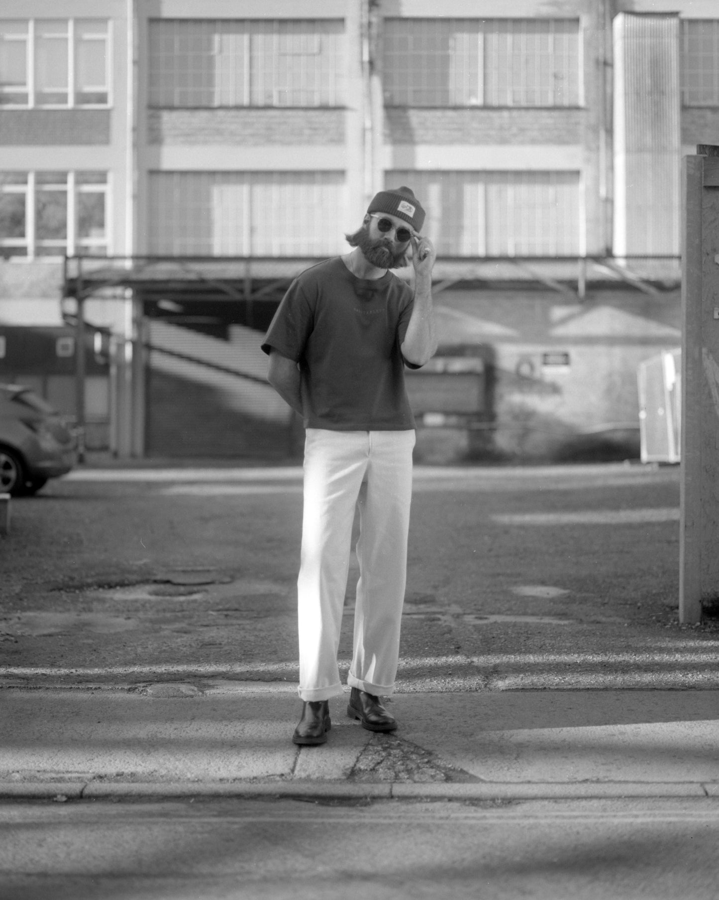 TROUSER 001 - Ecru