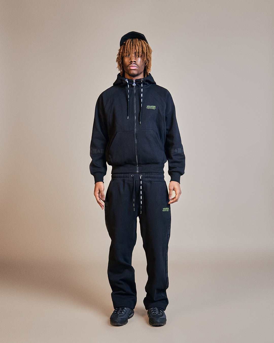 Elders’ Council Sweatsuit Set Black