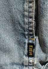 Rare Original Vintage 1980's Biba Blue Denim Jacket UK 8 - 14
