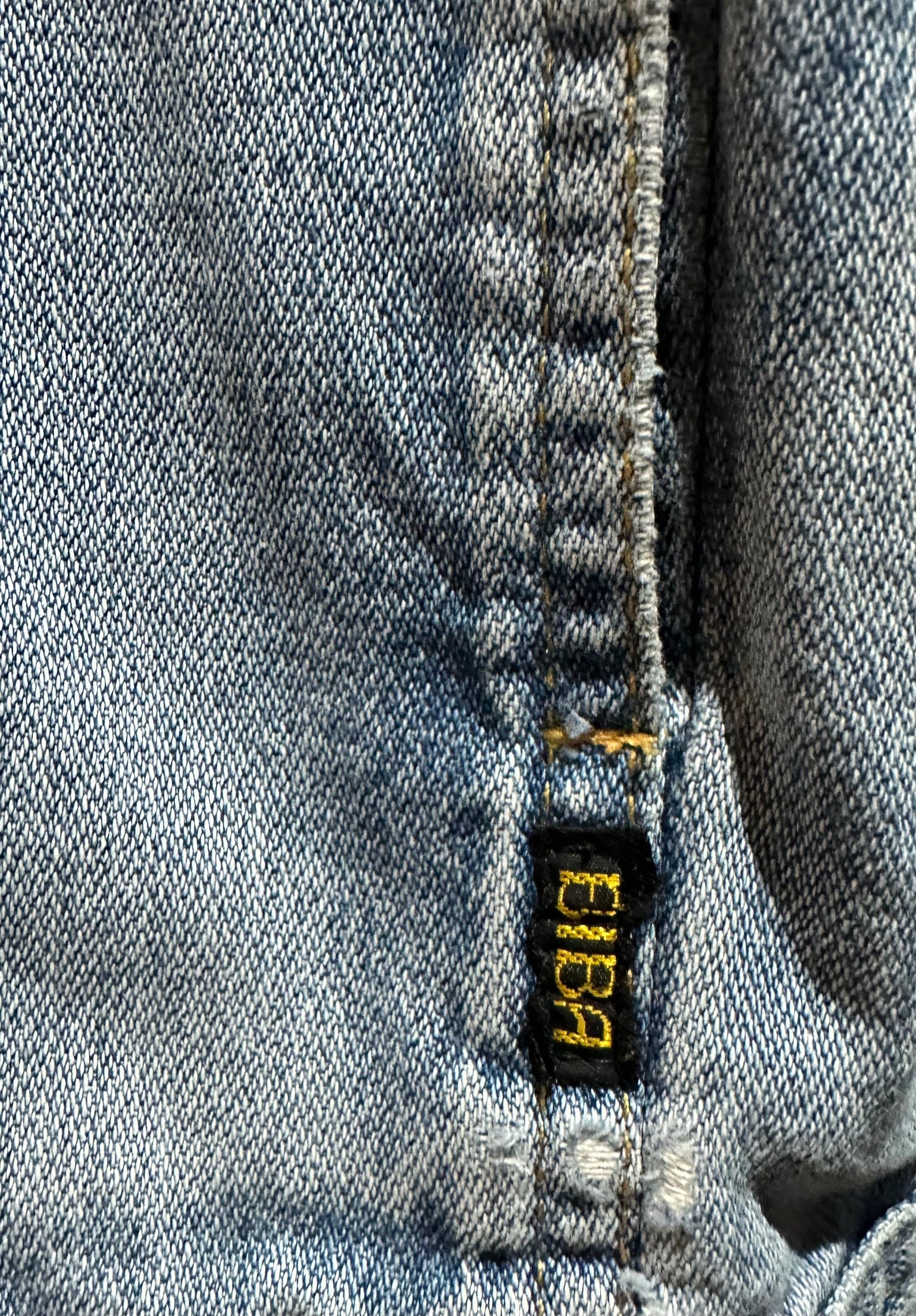 Rare Original Vintage 1980's Biba Blue Denim Jacket UK 8 - 14