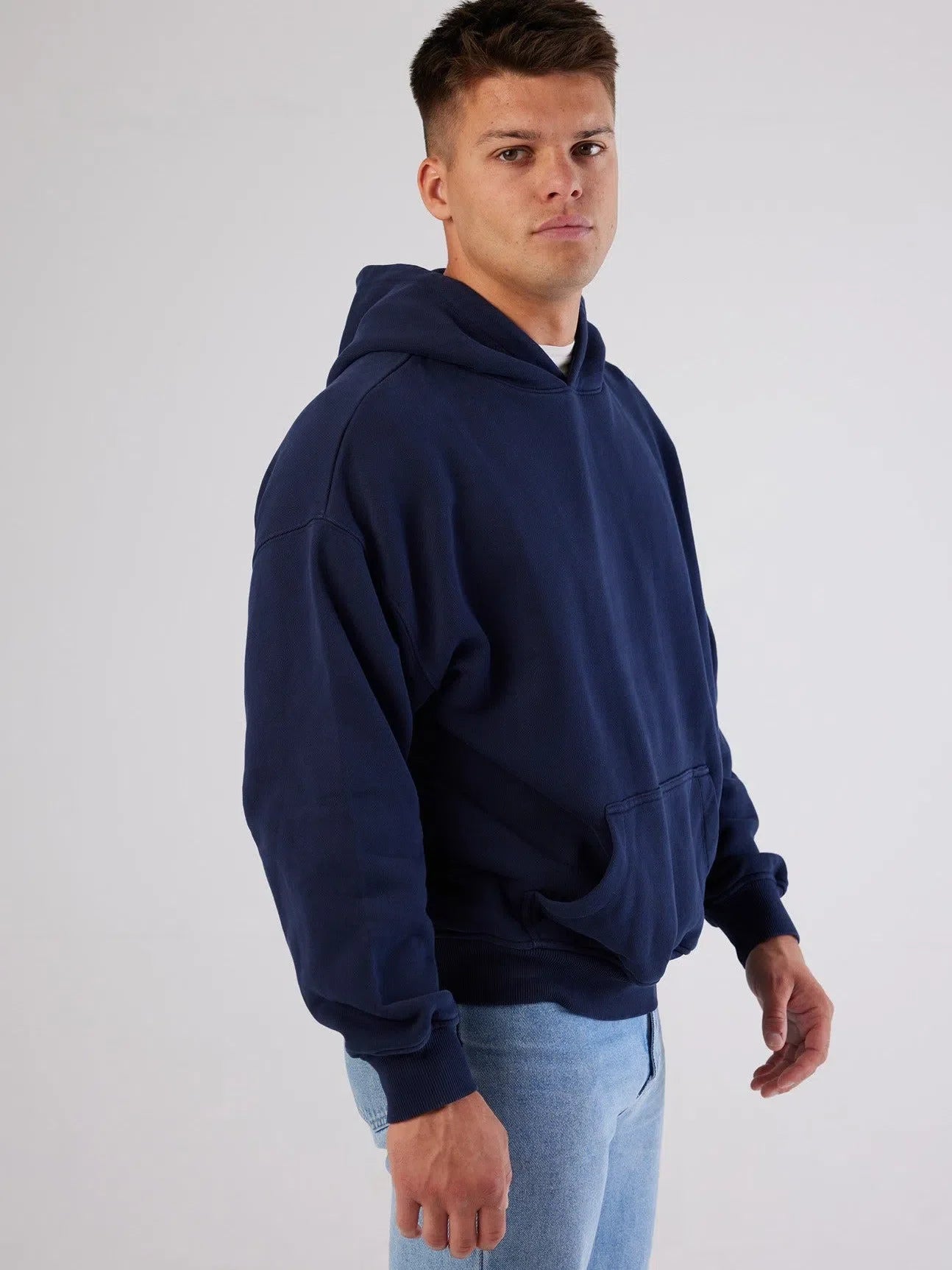 Positano Heavyweight Hoodie Navy