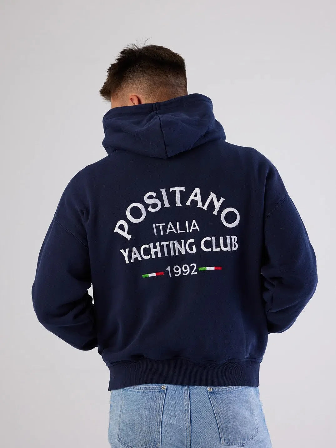 Positano Heavyweight Hoodie Navy