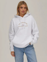 St Tropez Hoodie White