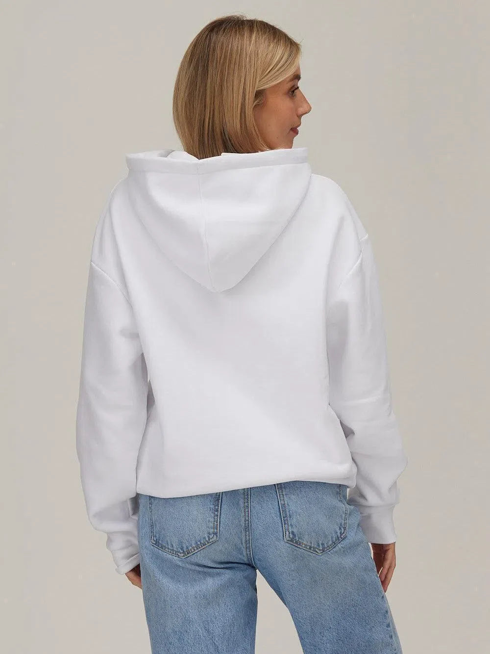 St Tropez Hoodie White