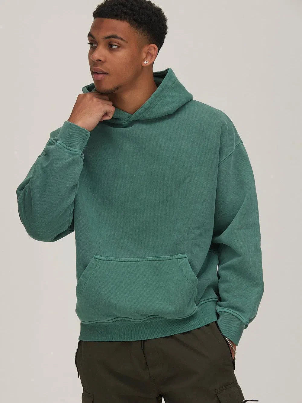 Monaco Heavyweight Hoodie Green