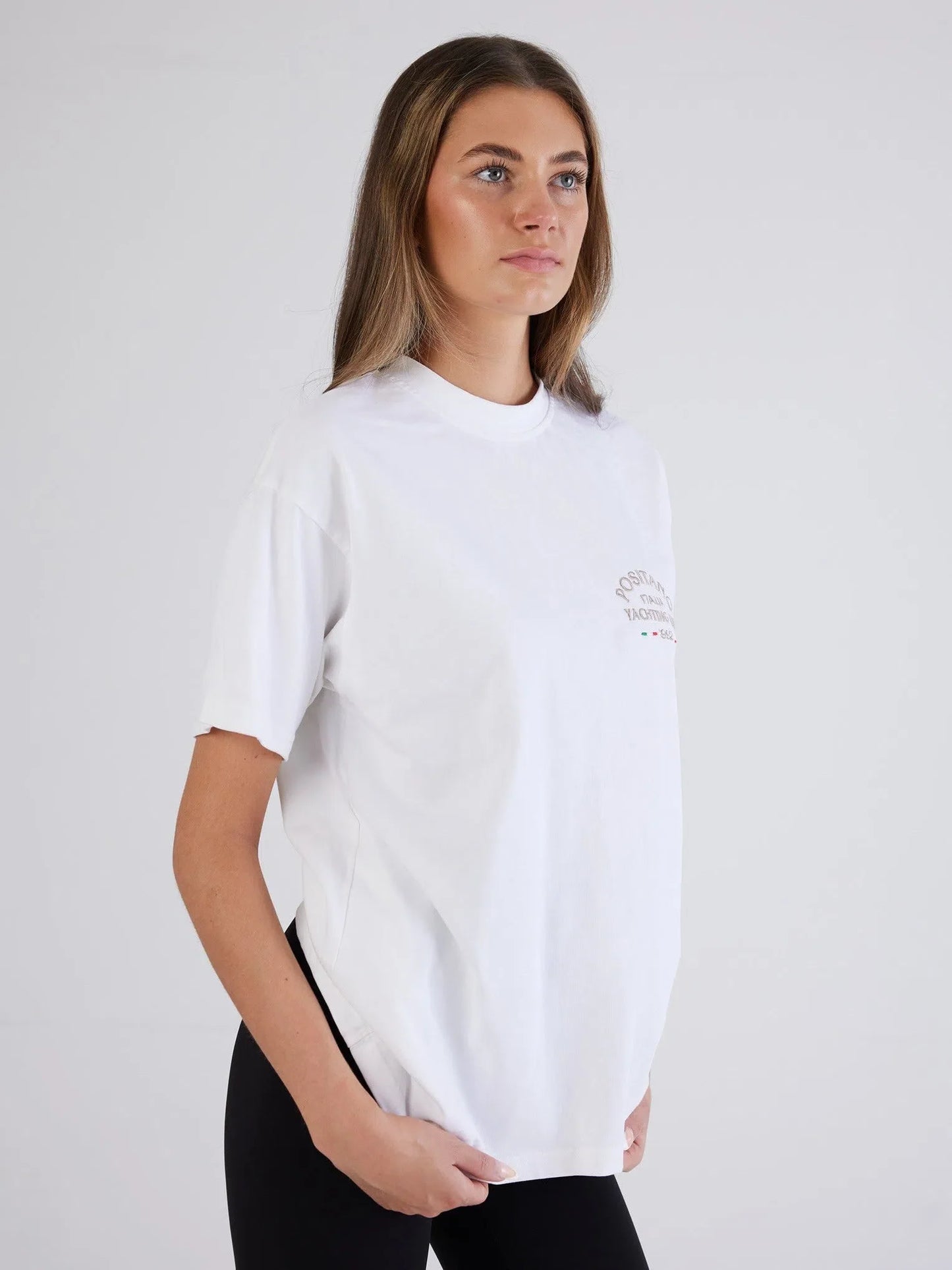 Positano Small Logo T-Shirt White