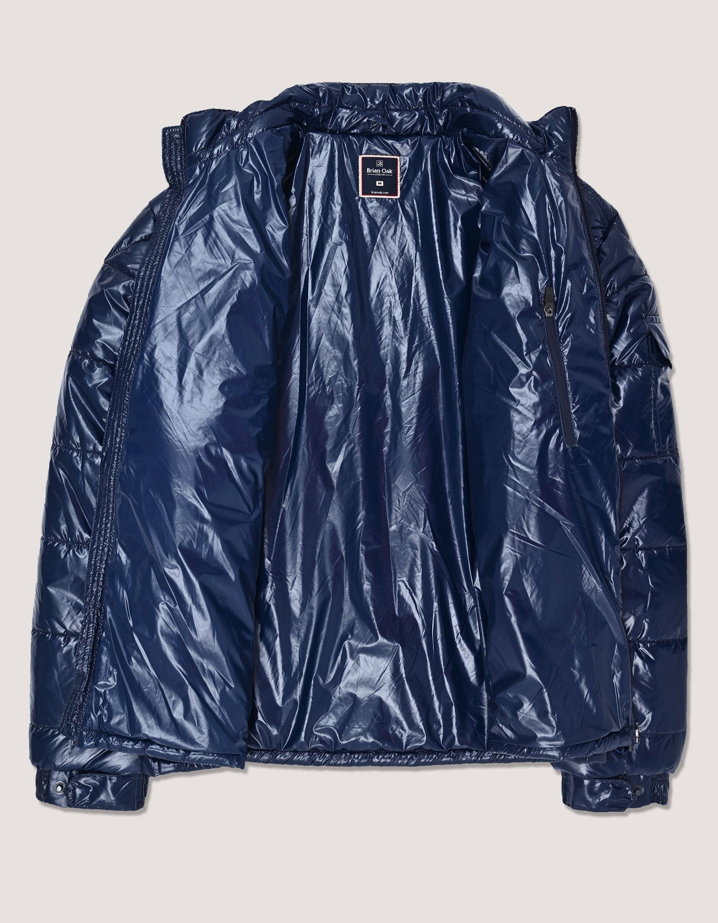 Navy Traveller Puffer Jacket