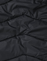Black Hooded Puffer Jacket