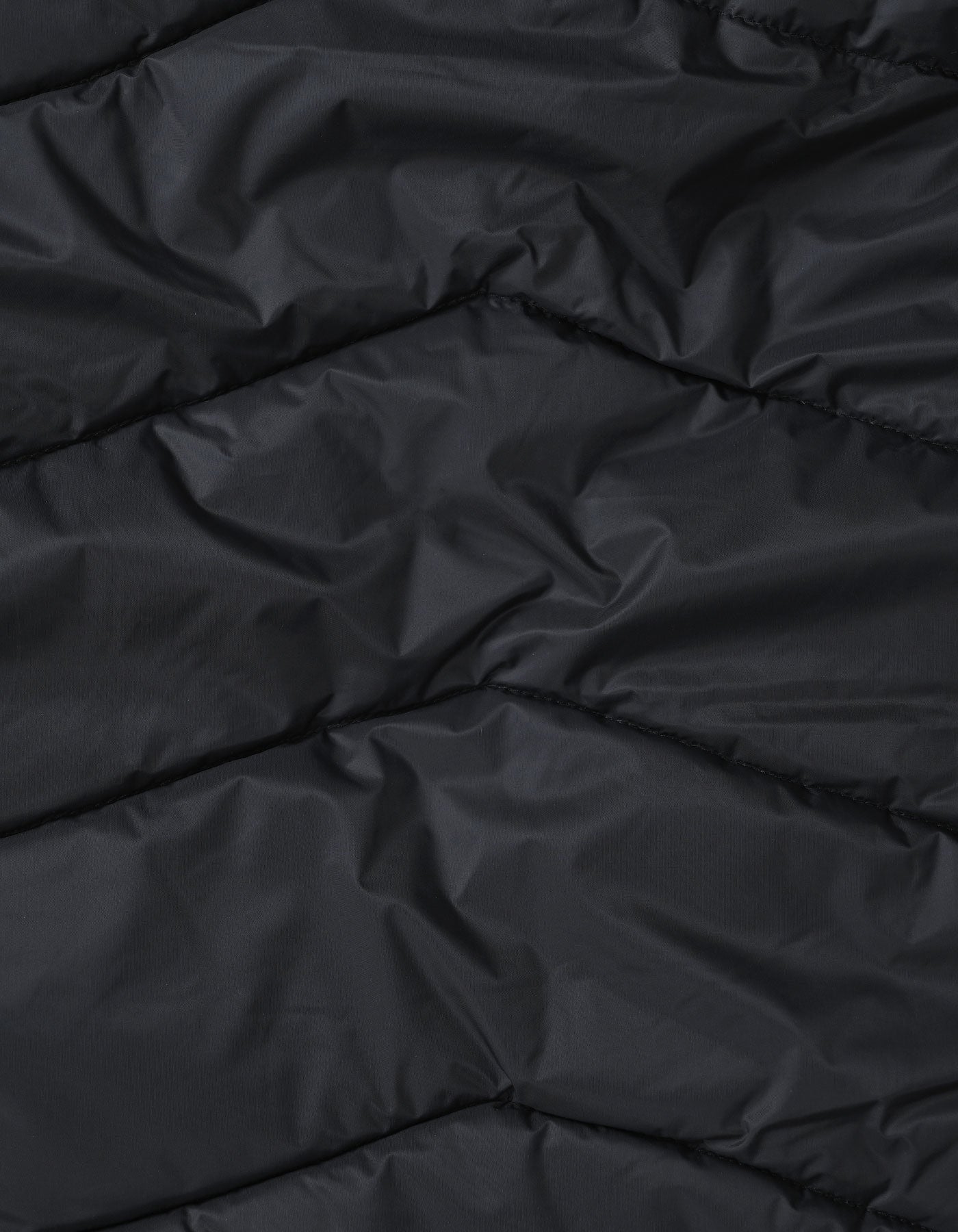 Black Hooded Puffer Jacket