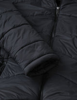 Black Hooded Puffer Jacket