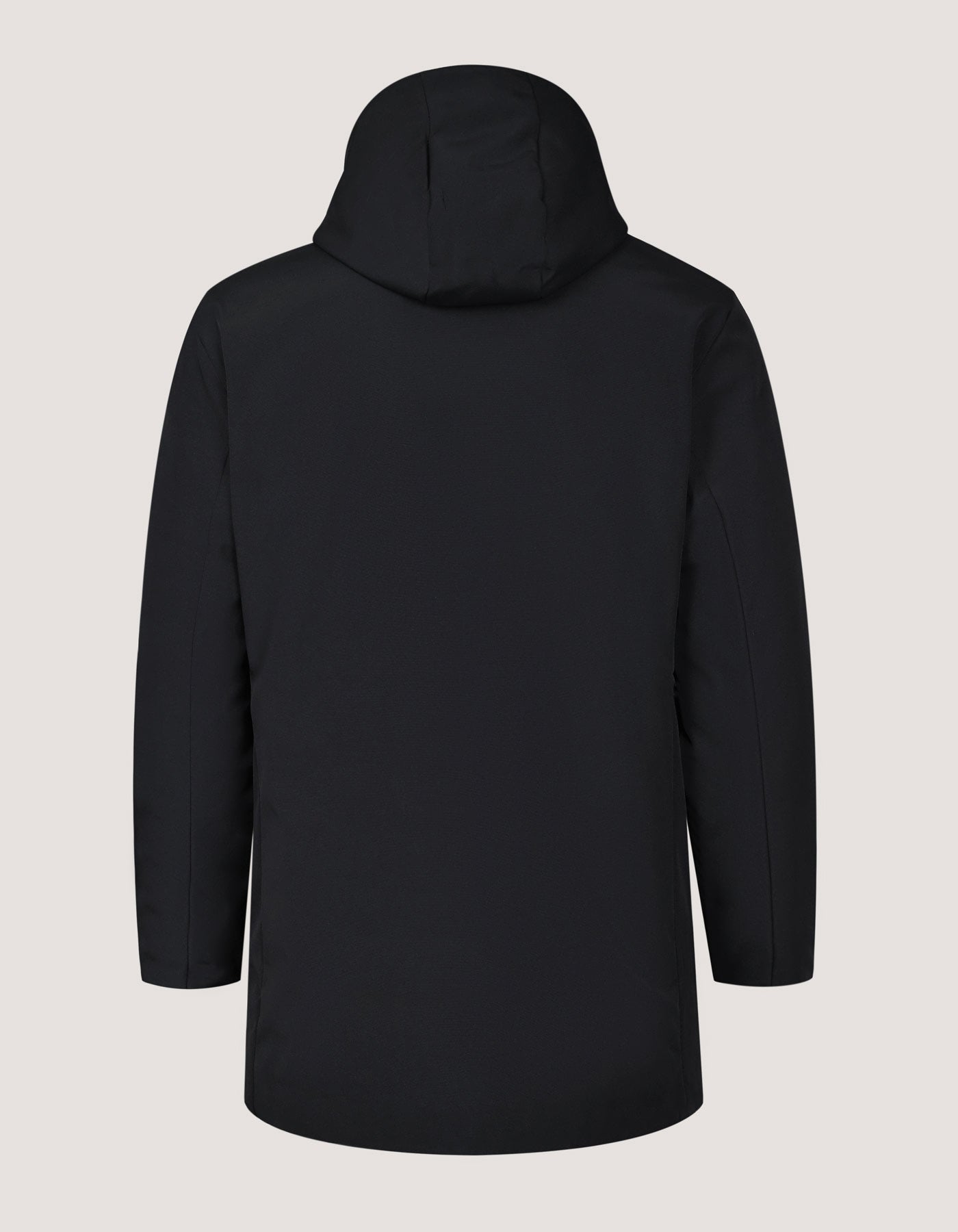Black Waterproof Long Jacket