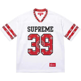 Supreme Bandana Football Jersey White/Red