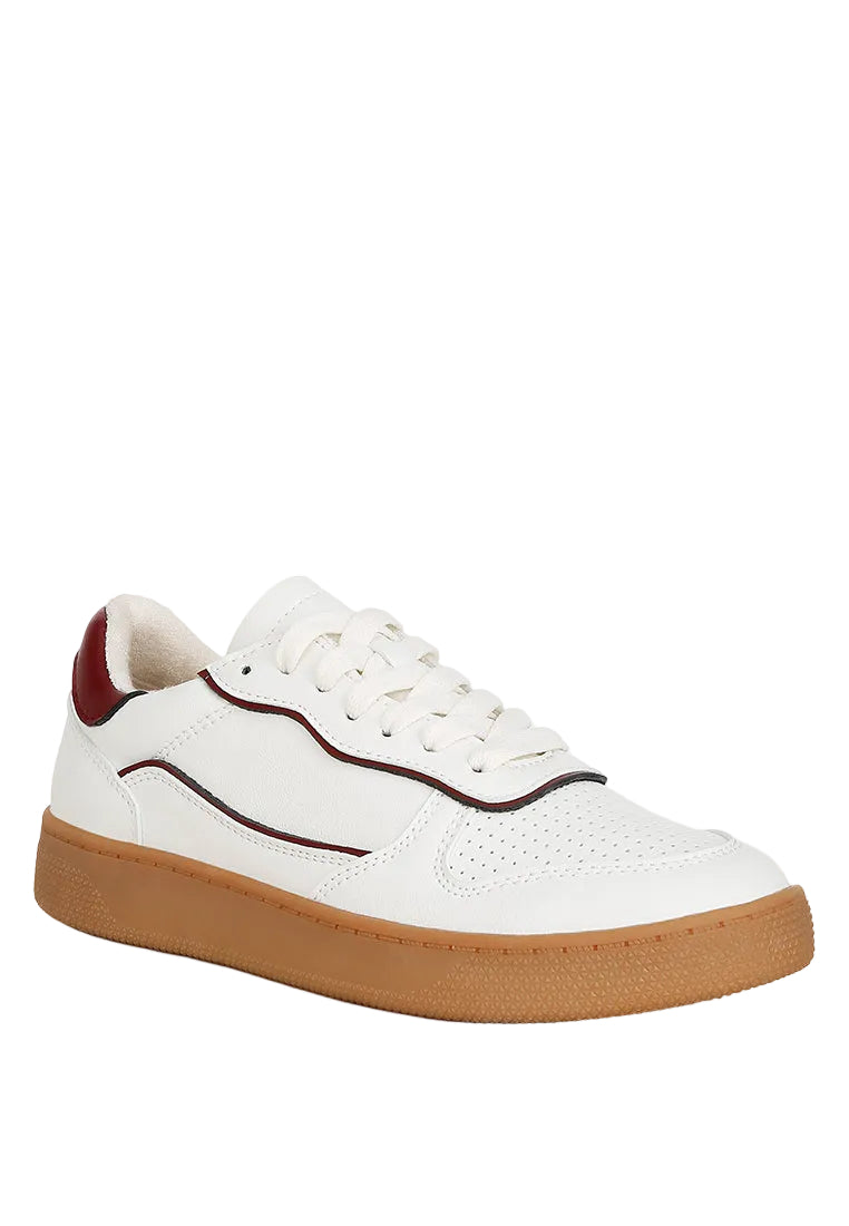 Kyniska Faux Leather Everyday Sneakers
