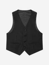 SUITLAB London Boys Tuxedo 3 Piece Suit Set in White